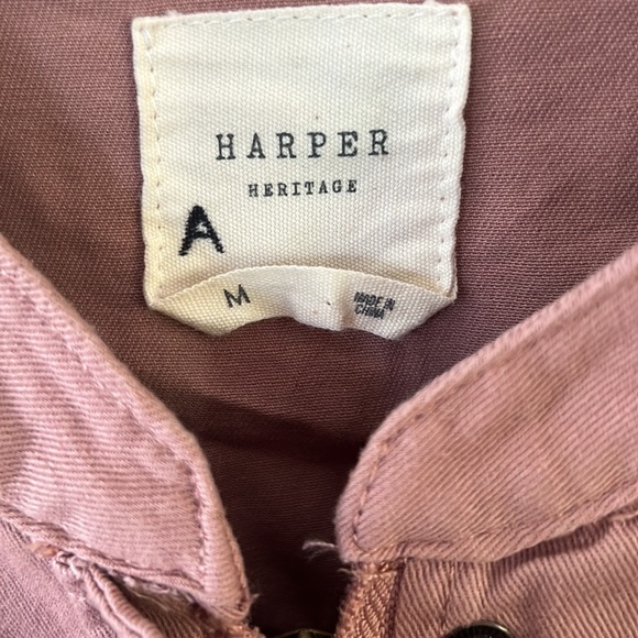Harper Heritage Jacket with Ruffle Bottom Sz Med - Picture 2 of 7